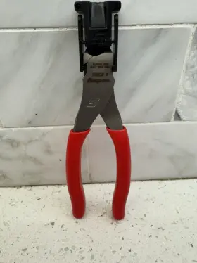 786cfr Snap-on 786cf Tools New Red Soft Grip 6 Inch Diagonal Flush Cut Pliers