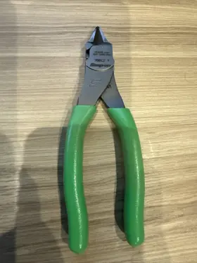 786cfo Snap-on 786cfg 786cf Tools Green Soft Grip 6 Inch Diagonal Flush Cut Pliers