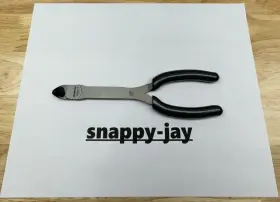 808cfdt Snap-on 808cf Tools Usa New Dark Titanium Soft Grip 7 Inch Long Mini Diagonal Cutter