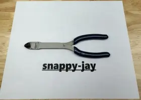 808cfmb Snap-on 808cf Tools Usa New Power Blue Soft Grip 7 Inch Long Mini Diagonal Cutters