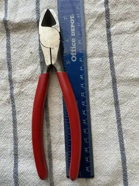 84acp Snap-on Side Cutters Diagonal Wire 7 1/4 Inch Original Owner