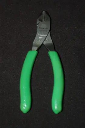 85acfg Snap-on 85acf Tools Green Soft Grip 5 Inch Diagonal Cutter Pliers Usa