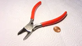 860ccp Snap-on Vintage Diagonal Wire Cutters Pliers Spring Loaded 6-1/4 Inch Usa