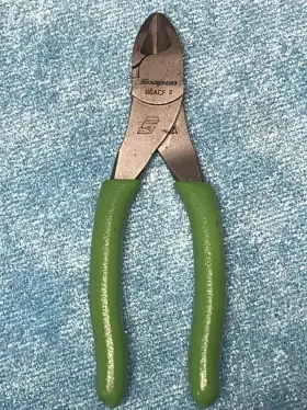 86acf2 Snap-on 6 Inch Vectoredge Diagonal Cutter Green