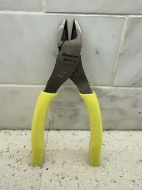 86acfhv Snap-on Tools Usa New Hi-viz Soft Grip 6 Inch Diagonal Cutter Pliers 86acf