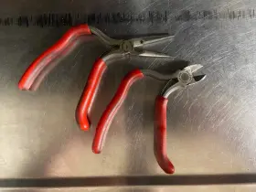 T96ep Snap-on 86ep/t96ep Pistol Grip Needle Nose / Wire Cutter Set Very Unique