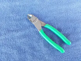 87acfg Snap-on 87acf 7 Inch Green Soft Grip Diagonal Cutter Pliers Usa Free Shipping