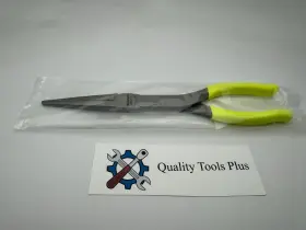 911acfhv Snap-on New 11 Inch Talon Grip Needle Nose Pliers High Visibility
