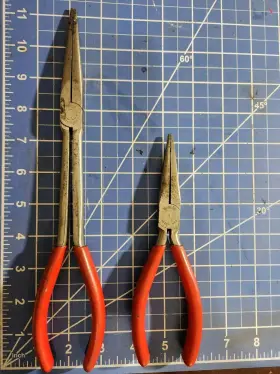 96acp Snap-on 911cp Tools Needle Nose Pliers 11 Inch And 7