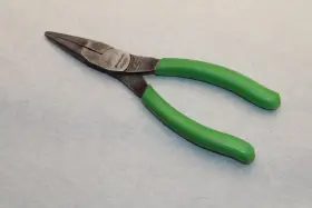 95acf-95acf Snap-on Tools 95acf 6 Inch Needle Nose Pliers Green Soft Grip Usa