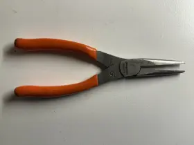 95acfo Snap-on 95acf Tools Usa Orange 6 Inch Soft Grip Needle Nose Pliers