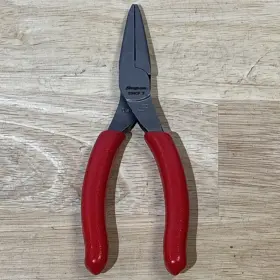 95acfr Snap-on 95acf 6 Inch Talon Grip Needle Nose Pliers Red Handle Usa New