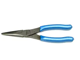 96acfpb Snap-on 96acf Tools New 8 Inch Needle Nose Pliers Pearl Blue Soft Grip Usa