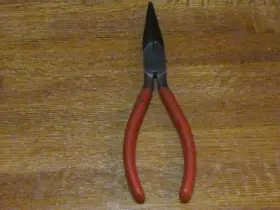 96cp Snap-on Vintage Pliers Underlined Logo Gc 7 Inch Oal