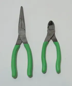 97acf-8eacf Snap-on Long Nose Pliers 97acf And Diagonal Cutter 8eacf