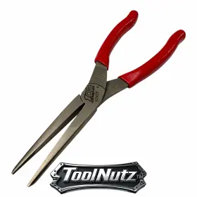97acf100th Snap-on 97acf 97acf100 Tools New 9 Inch Red Soft Grip 100th Anniversary Needle Nose Pliers