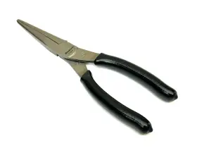 97acfbk Snap-on 97acf Tools New 9 Inch -inch Needle Nose Pliers Black Soft Grip Usa