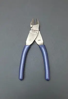 Snap-on 97bcf Brand New Snap-on 7 Inch Power Blue Diagon Cutters 87bcf
