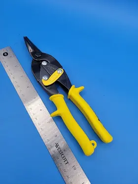 Avss10 Snap-on Tools Straight Cut Aviation Snips Pliers Usa T-2-9 Like New
