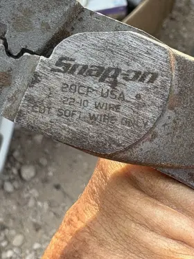 Cp-29 Snap-on Cp29 Crimping Pliers. Used Really Clean. B6