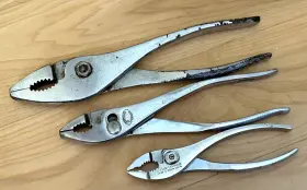 45374 Snap-on / Craftsman Companion Tools 5 Inch - 9 Long Slip Joint Set Pliers Lot Vacuum