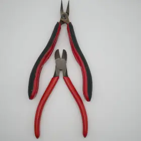 Ep893ka Snap-on Needle Nose Electronic Precision Pliers Esd Safe With Vntg Cutters