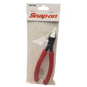 Epc160 Snap-on Tools New Red Precision Hardened Soft Wire And Plastic Flush Cutter