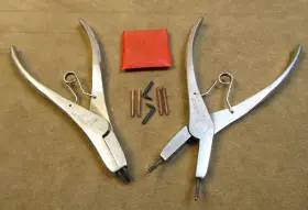 Ga-181 Snap-on Ga180 Rare Vintage Tools And Ga181 Internal External Ring Plier Set