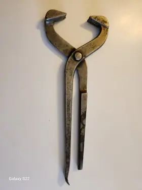 Gpc-10 Snap-on Tools Gcp10 Dust And Grease Cap Removal Pliers 10-3/4 Inch Vintage