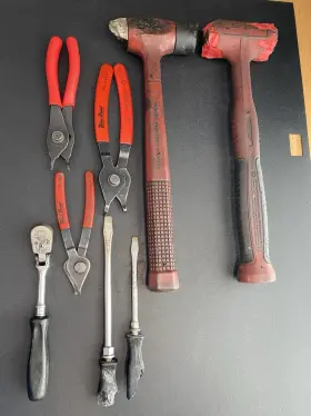 Hbpe24 Snap-on Hammer Ratchet Ring Pliers Parts/repair