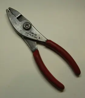 Hcp46bp Snap-on Vintage Hose Clamp Slip Joint Pliers 6 1/2 Inch Long - U.s.a