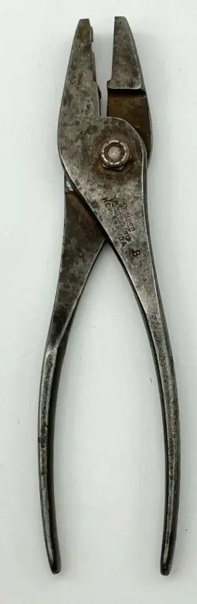 Hcp48a Snap-on Vintage Tools Slip Joint Pliers For Constant Tension Hose Clamps