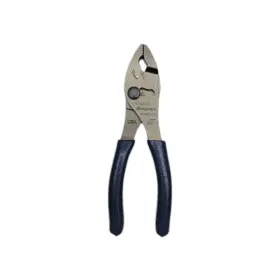 Hj46acfmb Snap-on Tools New Metalic Blue 6 Inch Flankjaw Slip Joint Soft Grip Plier