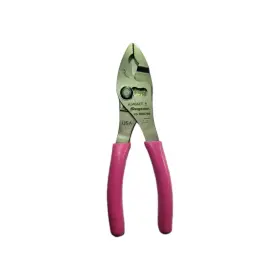 Hj46acfp Snap-on Tools New Pink 6 Inch Flankjaw Slip Joint Soft Grip Pliers