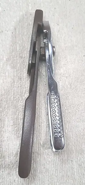 Hl138-48 Snap-on Vtg Tools High Leverage Slip Joint Pliers Wire Cutter Crimper Tool Set