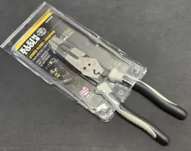 Snap On J2158crsen New Klein Tools J215-8cr-sen 8 Inch Crimping Cutting Stripping Hybrid Pliers