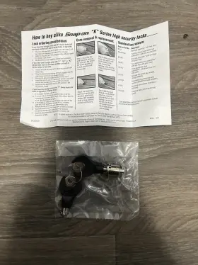 K546 Snap-on K1la Tools Tumbler Lock Assembly With 2 Keys Code