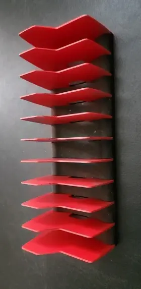 Kapl10rd Snap-on 10 Inch Pliers Organizer Item Red