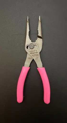 Ln46acfp Snap-on New 7 Inch Long Nose Slip Joint Pliers