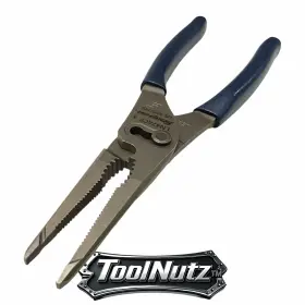 Ln47acfmb Snap-on Tools New Power Blue Soft Grip Long Nose Slip Joint Pliers Usa