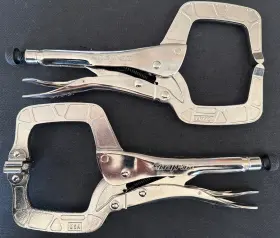 Lp11sp Snap-on Lp11c Vice Grip Clamp Locking Pliers Set 11 Inch Open Box