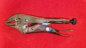 Lp5wc Snap-on Tools Usa New 5 Inch Chrome Locking Pliers With Cutter