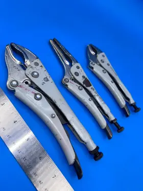 T-10-11 Snap-on Lp5wr Lp6ln Lp7wr Tools Locking Pliers Set 3 Pieces Lp Series Spain