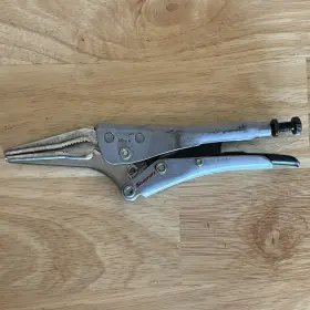 Lp6ln Snap-on 6 Inch Long Nose Locking Pliers Gray