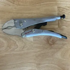 Lp7slim Snap-on 7 Inch Slim Narrow Jaw Locking Pliers Gray