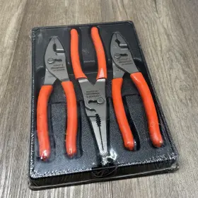 Pl347acfo Snap-on Talon Grip Slip Joint Plier Set