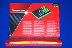 Pl600es1fg Snap-on New 6 Piece Green Essential Pliers / Cutters Set With Pro-fi Foam Holder