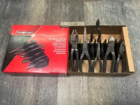 Pl600es1rkdt Snap-on Pl600es1rk Model 6pc Essential Plier Set. Free S&h