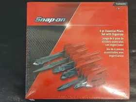Pl600es2rk Snap-on New 6 Pc Essential Pliers Set With Organizer In Box