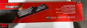 Pllp600fr Snap-on Tools Usa New Red 6pc Locking Pliers Foam Set